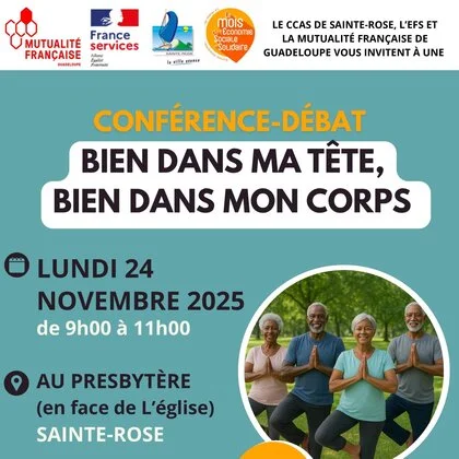 Conférence Débat "Bien-être" | Lundi 24 Novembre 2025