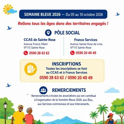 Semaine Bleue 2026 du 05 au 10 Octobre 2026 : Relions tous les âges dans des territoires engagés !