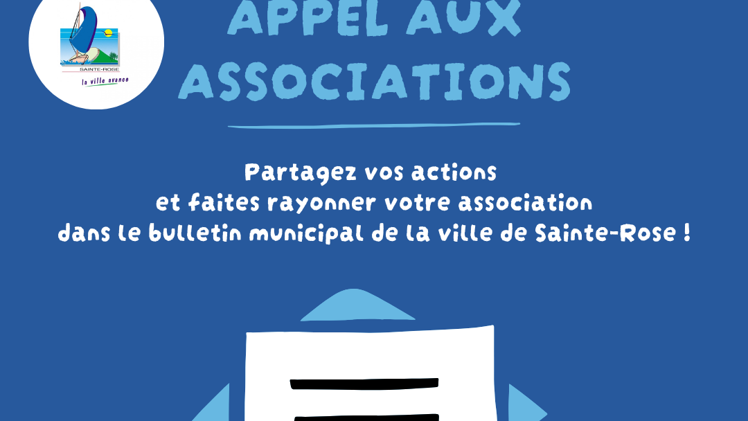Appel aux associations