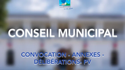 Conseil Municipal du 30 Septembre 2026