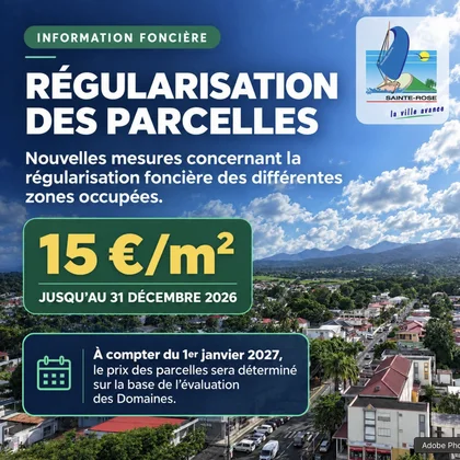 Régularisation des parcelles & Occupations et constructions sans démarche de régularisation.