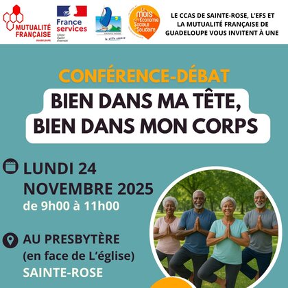 Conférence Débat "Bien-être" | Lundi 24 Novembre 2025