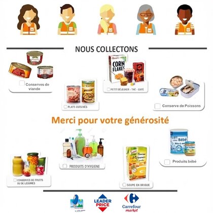 Collecte nationale de la banque alimentaire - 28 & 29 Novembre 2025